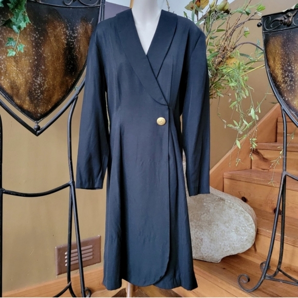 Lot 4 Vintage Dresses 2 NWT Wholesale Designer Dead Stock Handmade 80s 90s - Picture 9 of 16